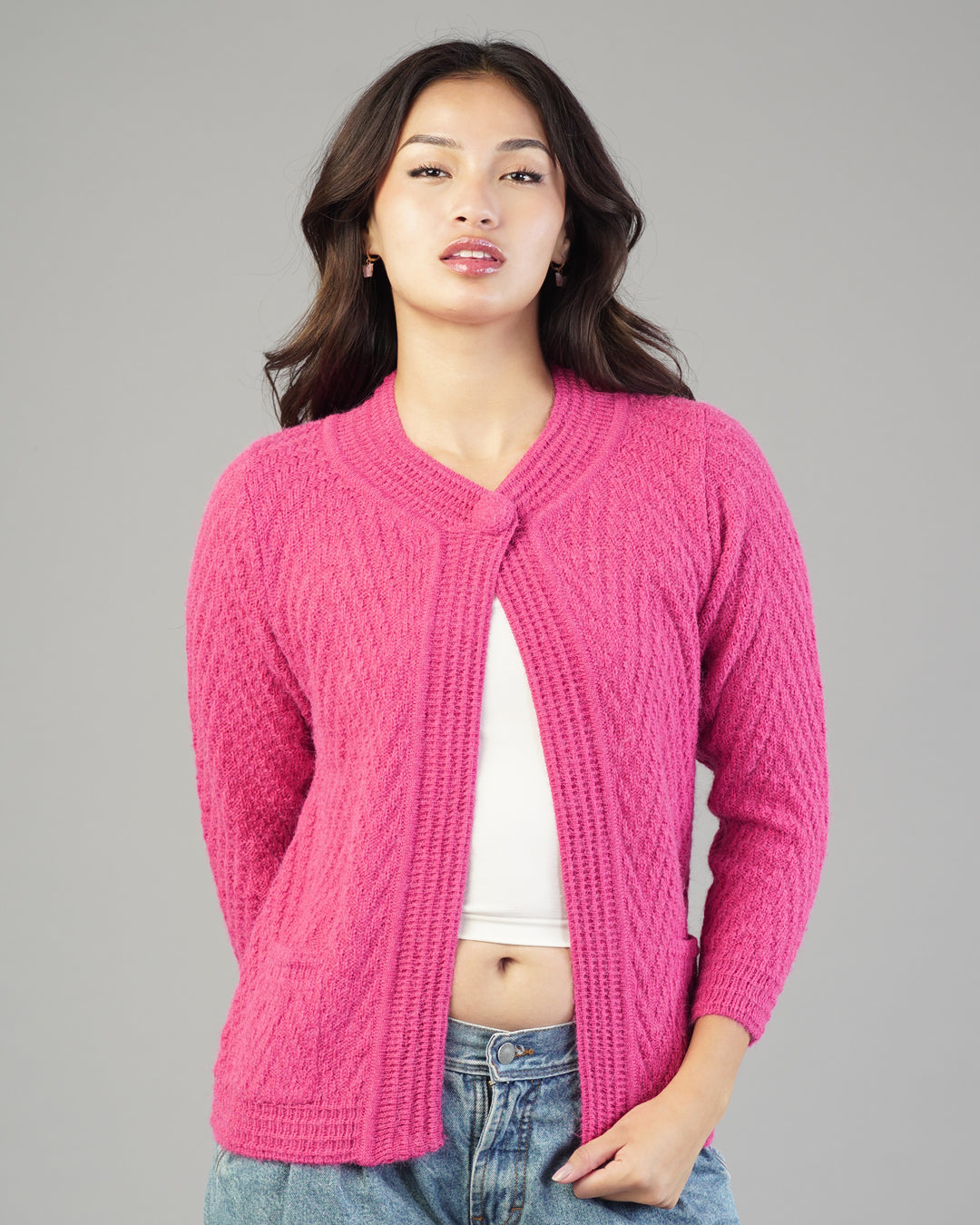 Maeve V-Neck Knit Cardigan