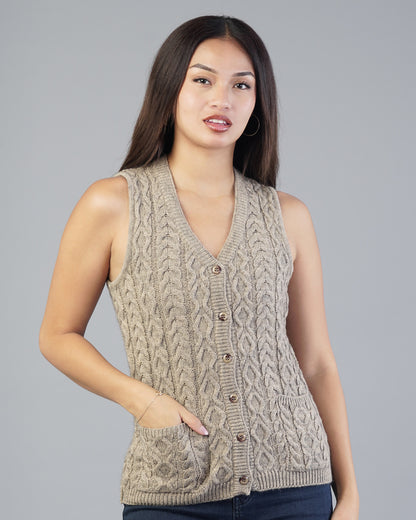 Isla V-Neck Knit Cardigan