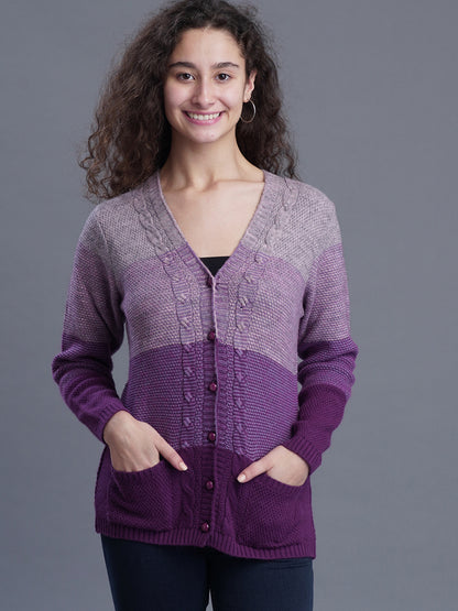 WinterEase V-Neck Cardigan