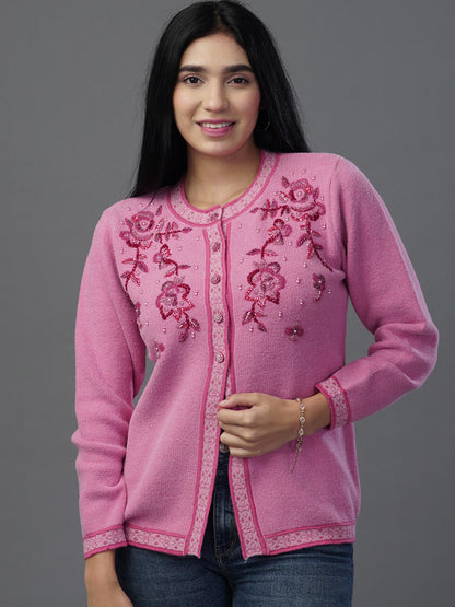 The Rose Quartz V-Neck