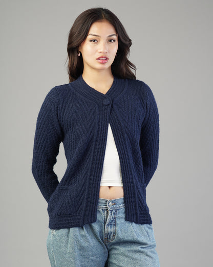 Maeve V-Neck Knit Cardigan