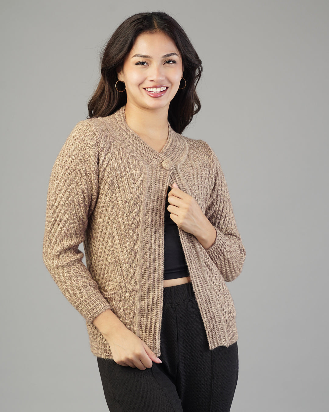 Maeve V-Neck Knit Cardigan