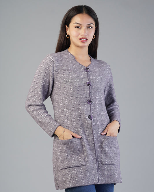 Serena Jacquard Cardigan