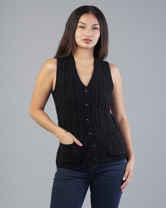 Isla V-Neck Knit Cardigan
