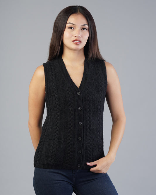 Sofia V-Neck Knit Cardigan