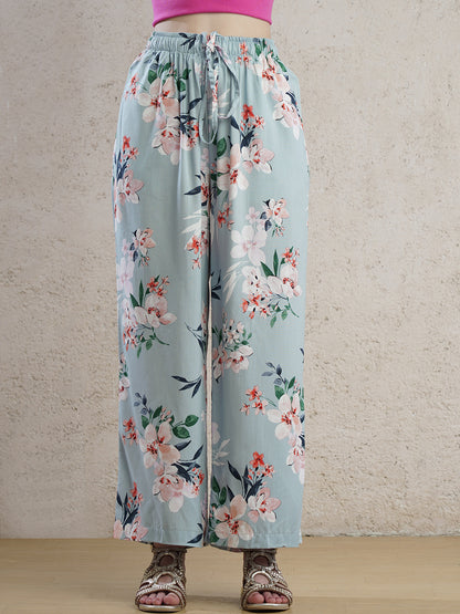 Blue Blossom Palazzo