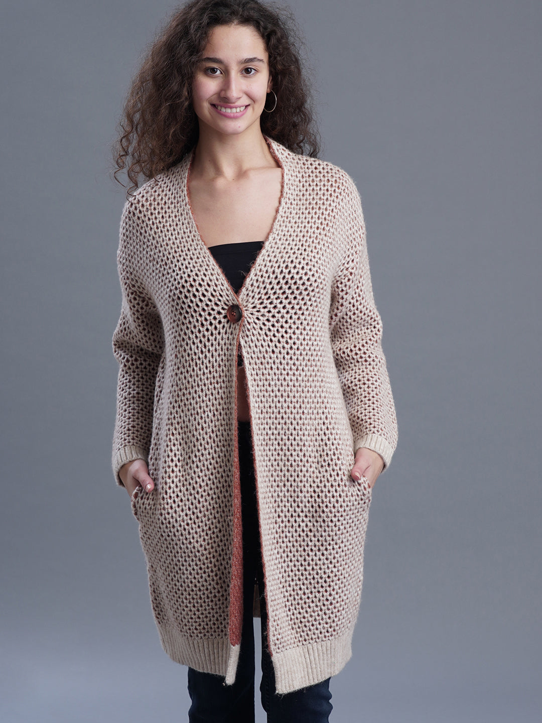 Vistara Jacquard Shrug