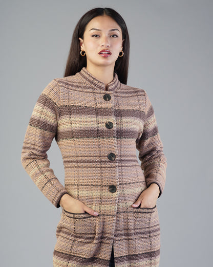 Celeste Jacquard Cardigan