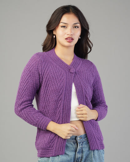 Maeve V-Neck Knit Cardigan