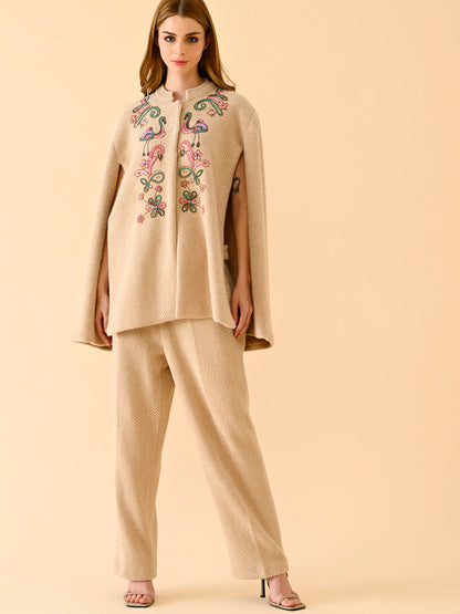 Sandstone Serenity Embroidered Co-Ord
