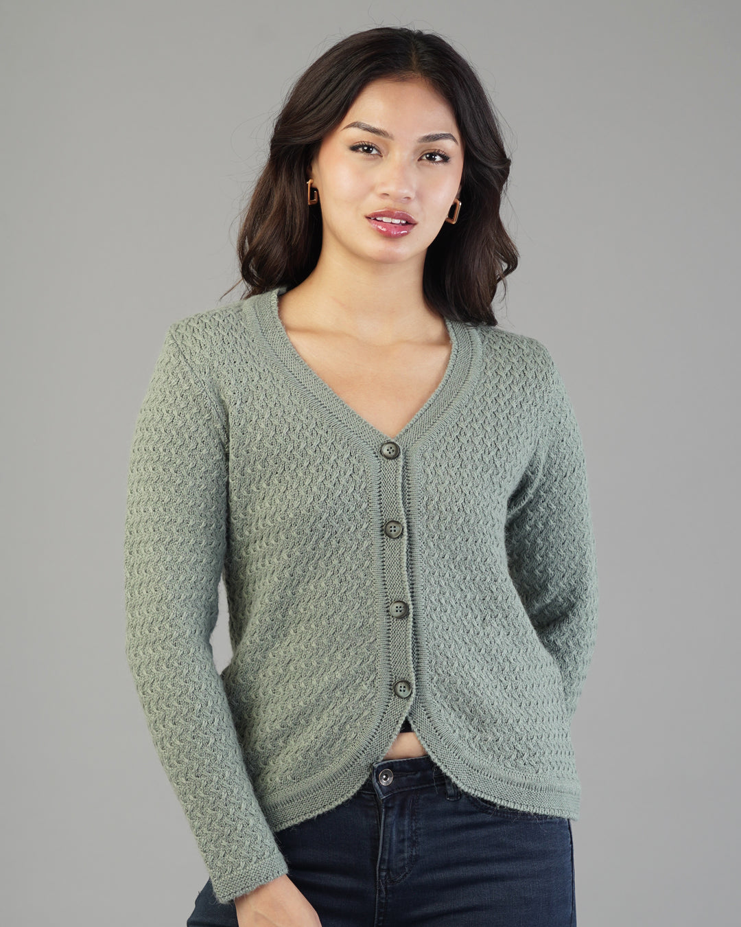 Mina V-Neck Knit Cardigan