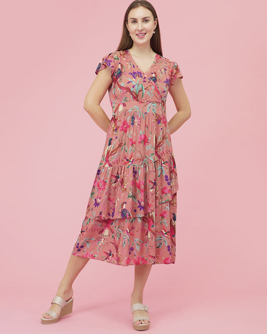 Meadow Muse Floral Shirt Dress