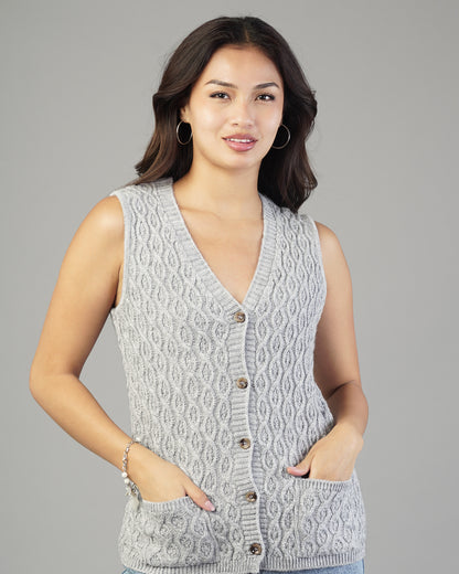 Nina V-Neck Knit Cardigan