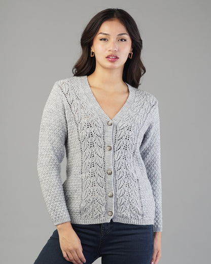 Mina V-Neck Knit Cardigan