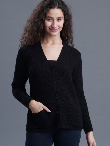Golden Ember V-Neck CARDIGAN