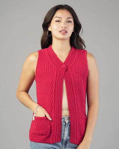 Vera V-Neck Knit Cardigan