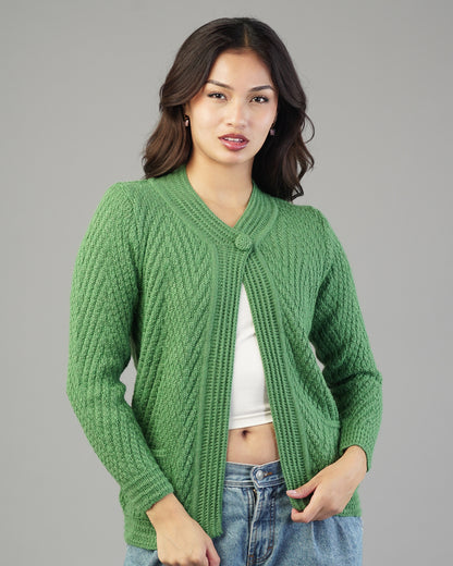 Maeve V-Neck Knit Cardigan