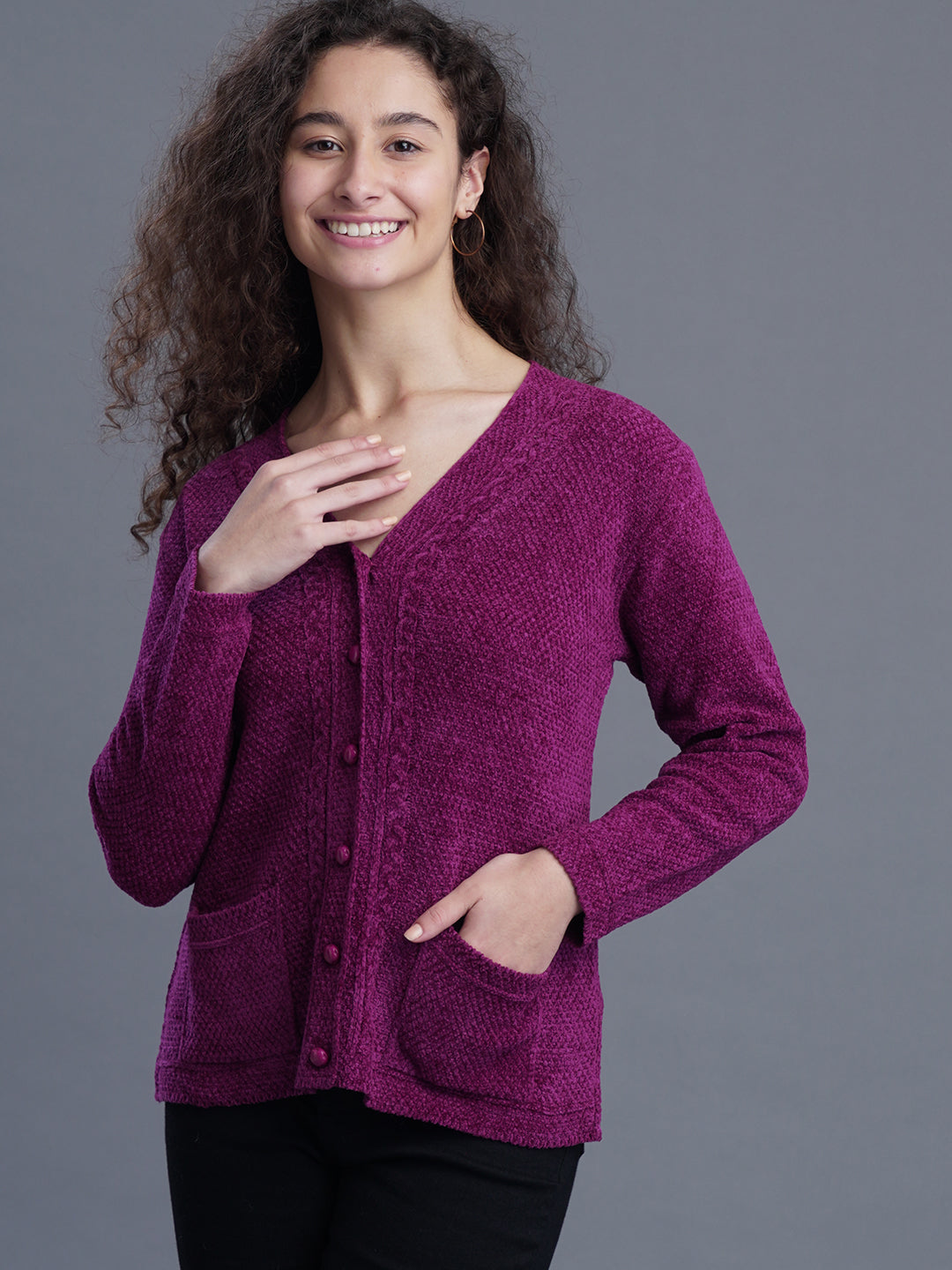 Winterberry V-Neck CARDIGAN