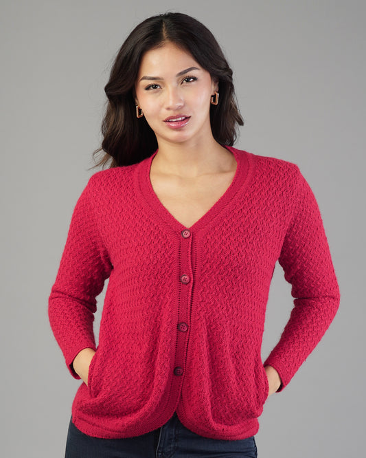 Freya V-Neck Knit Cardigan