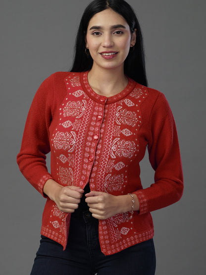 The Crimson Fire V-Neck