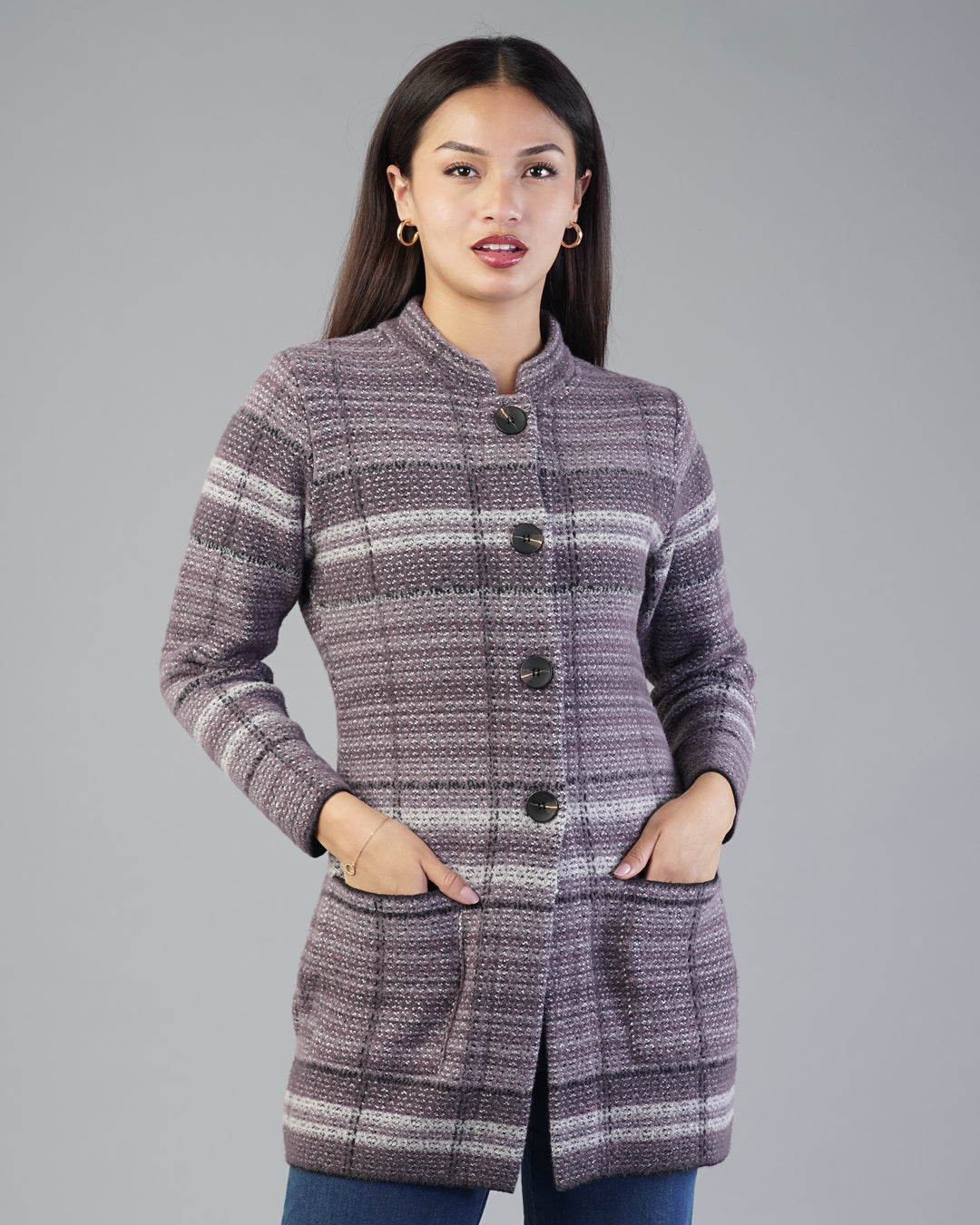 Celeste Jacquard Cardigan