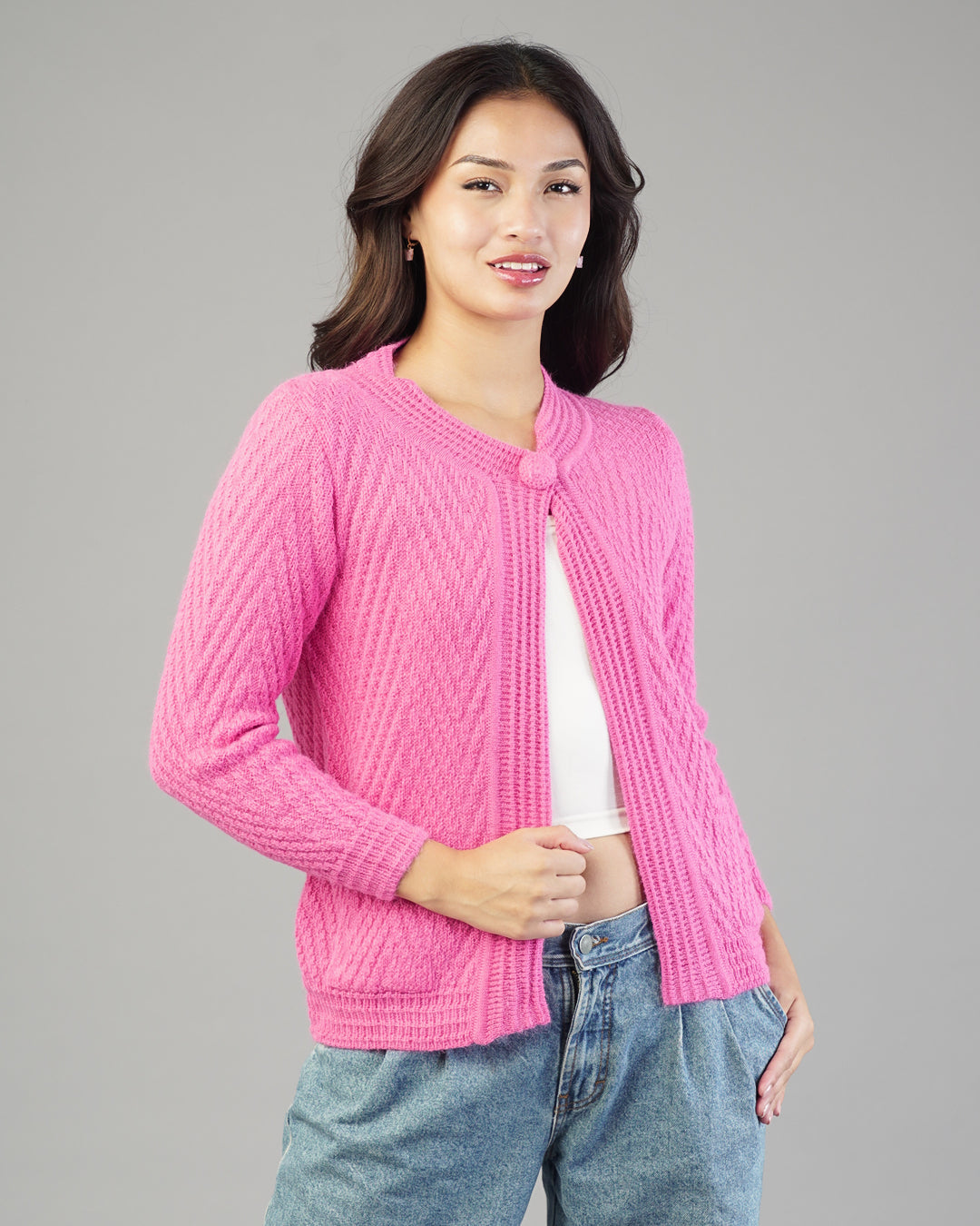 Maeve V-Neck Knit Cardigan