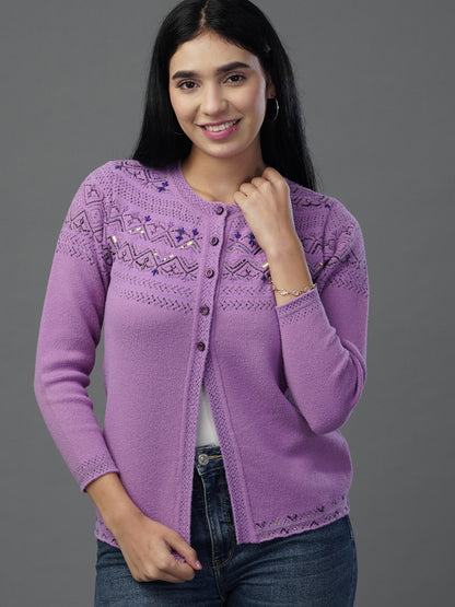 The Imperial Amethyst Knit