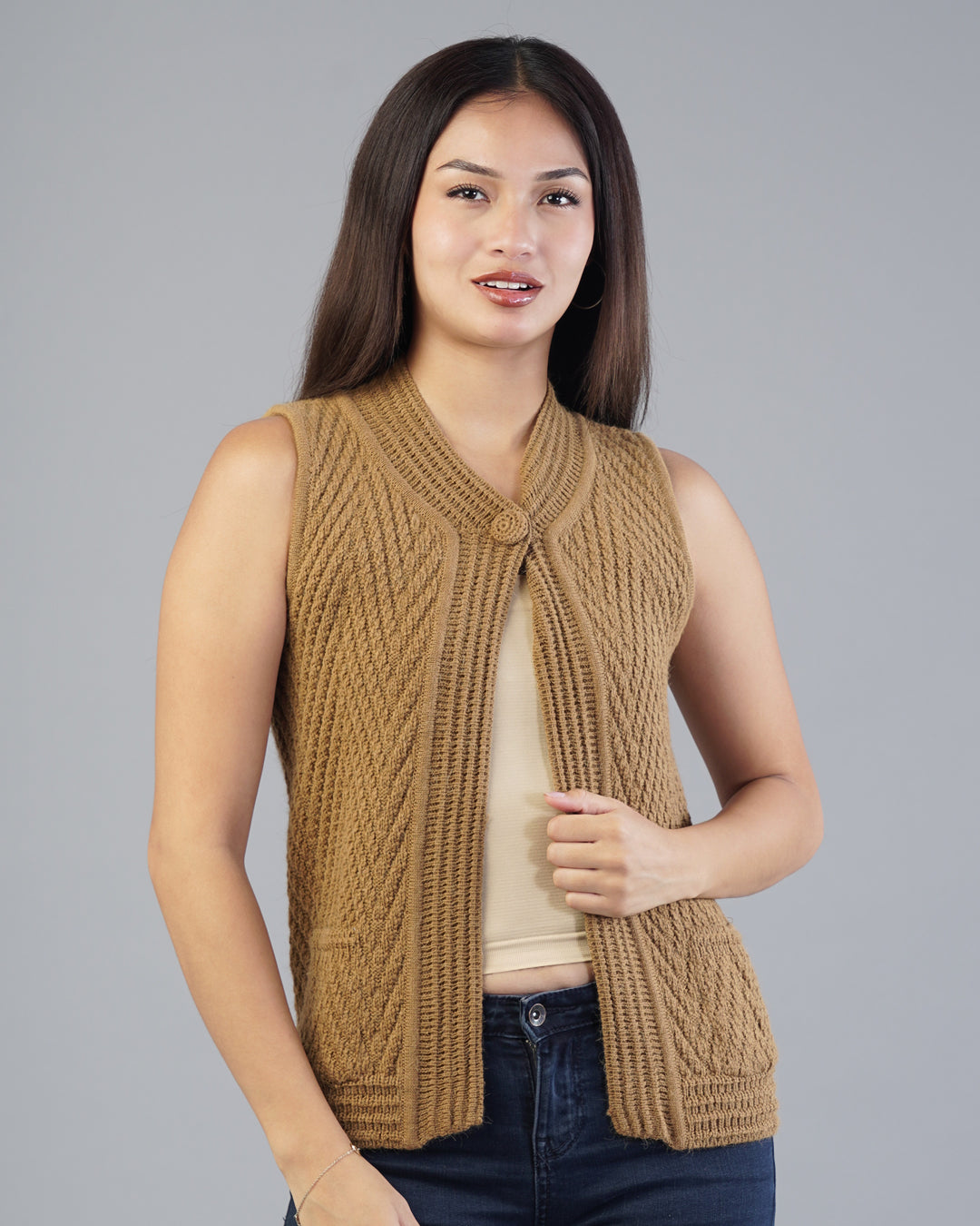 Vera V-Neck Knit Cardigan