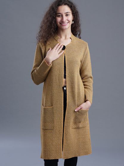 Amber Crest Jacquard Shrug