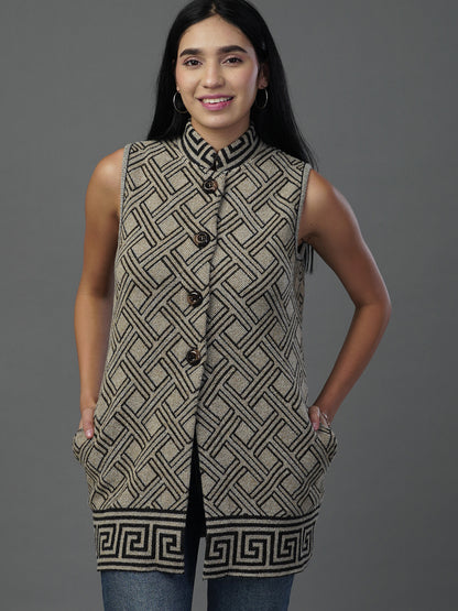 The Deep Sea & Cocoa Jacquard