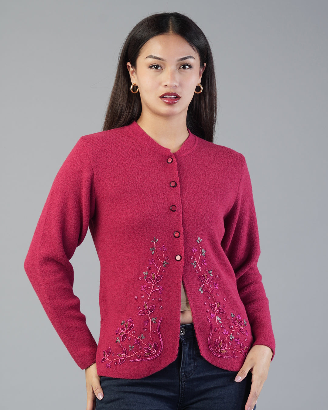 Selene Embroidered Cardigan