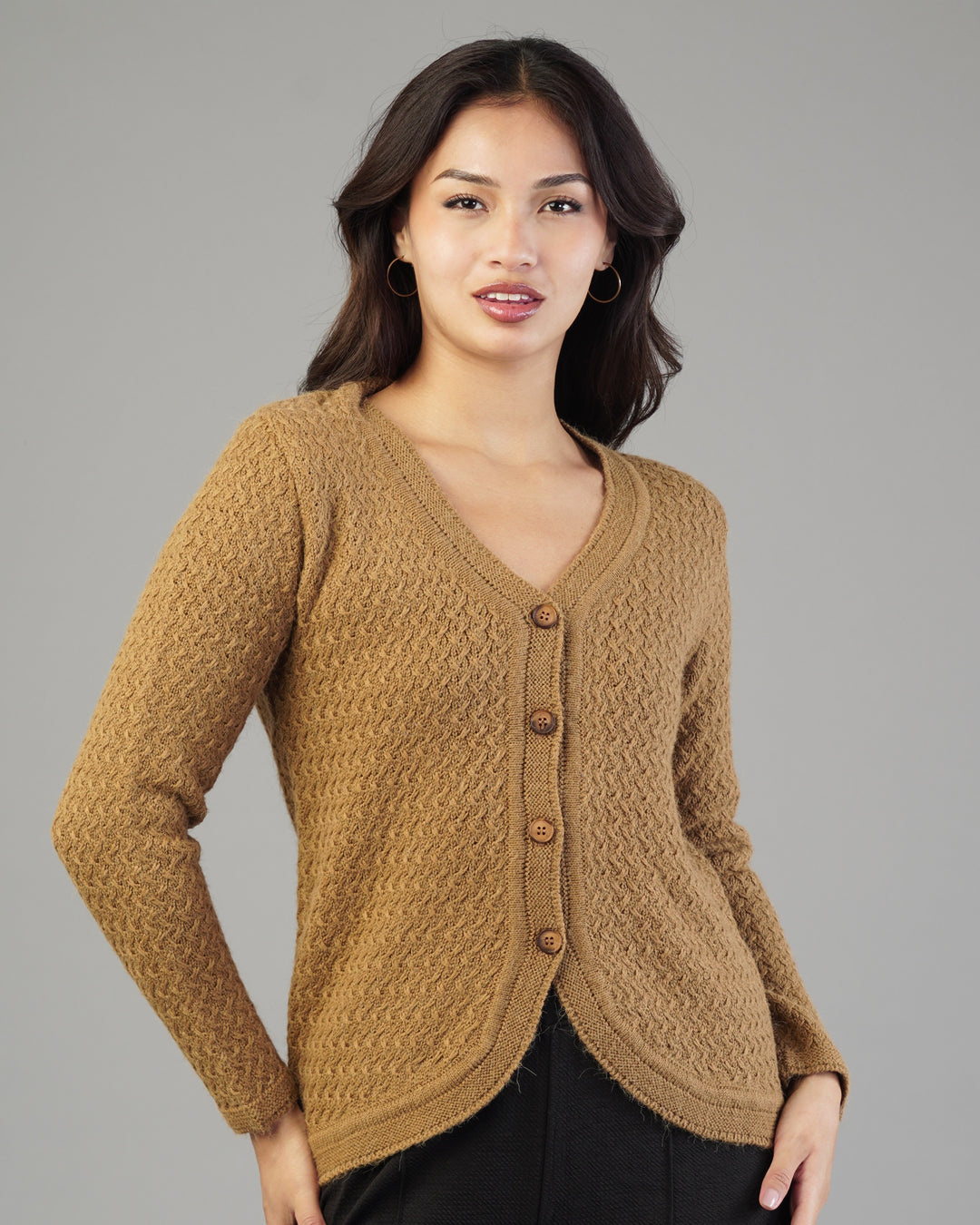 Mina V-Neck Knit Cardigan