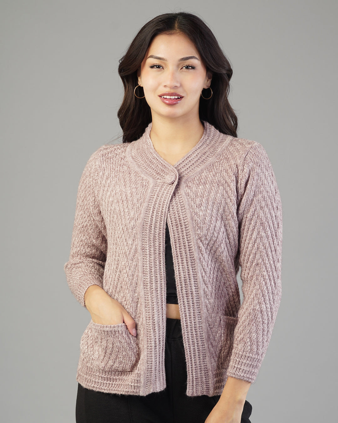 Maeve V-Neck Knit Cardigan