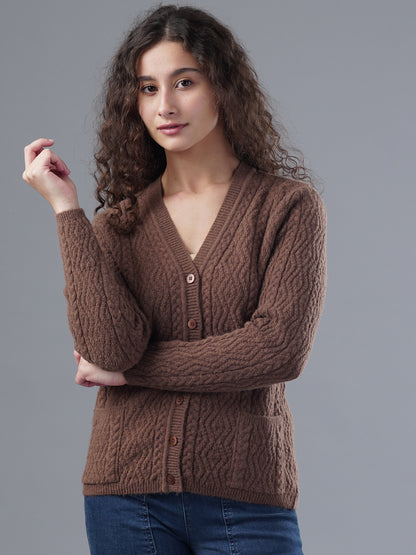 Virsa Classic V-Neck Cardigan