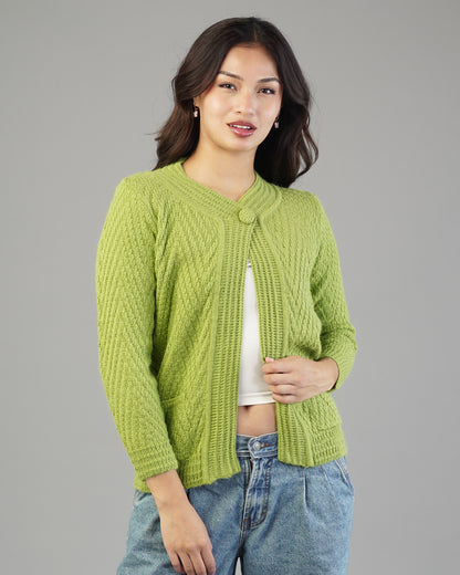Maeve V-Neck Knit Cardigan