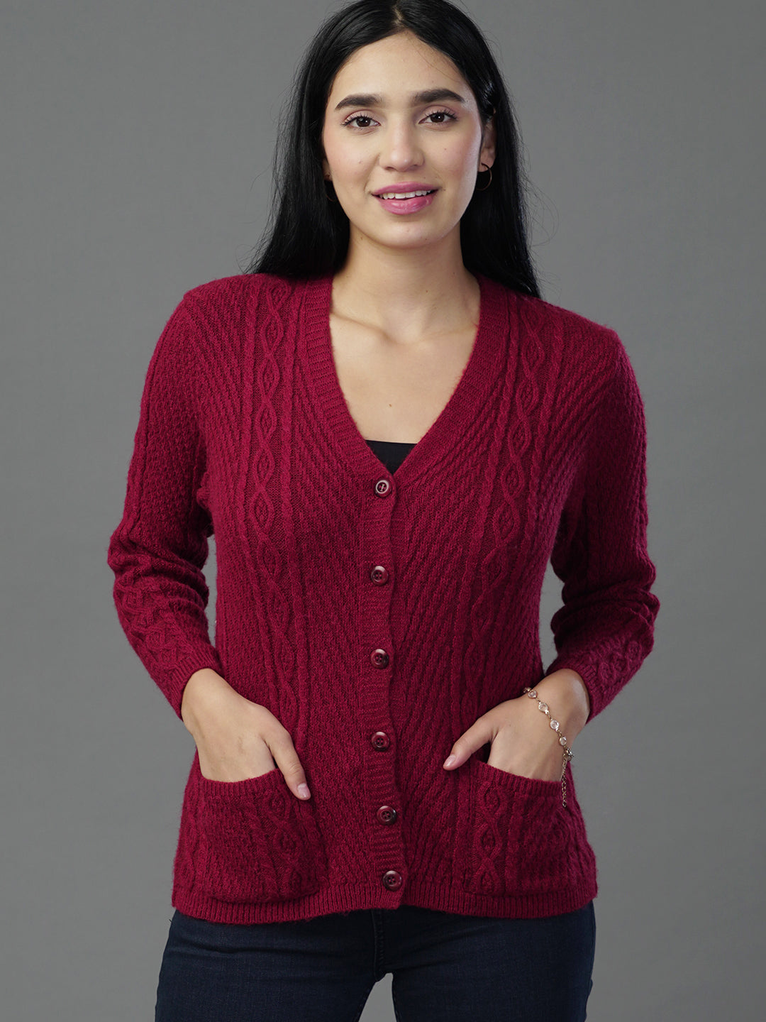 The Scarlet Radiance Cardigan