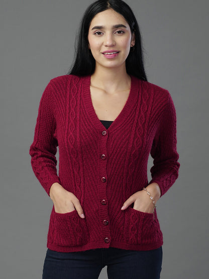 The Scarlet Radiance Cardigan