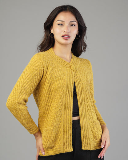 Maeve V-Neck Knit Cardigan