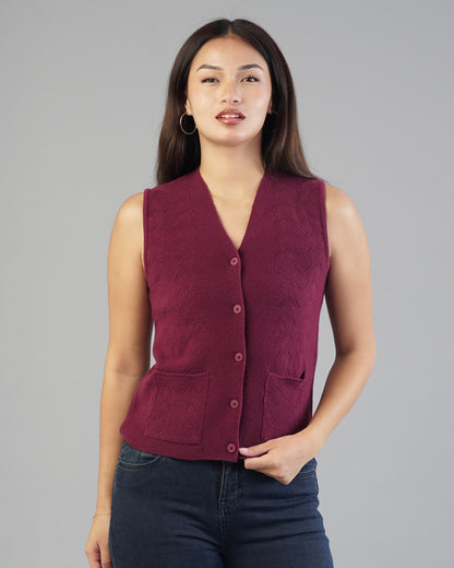 Elara V-Neck Knit Cardigan