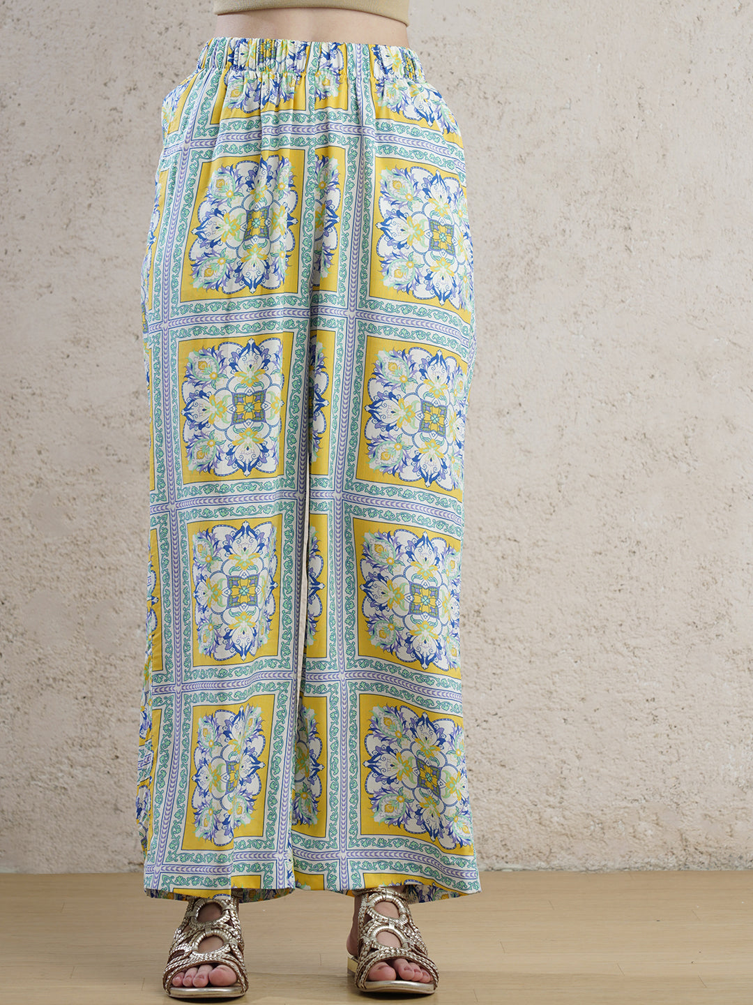 Sunshine Mint Palazzo
