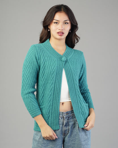 Maeve V-Neck Knit Cardigan