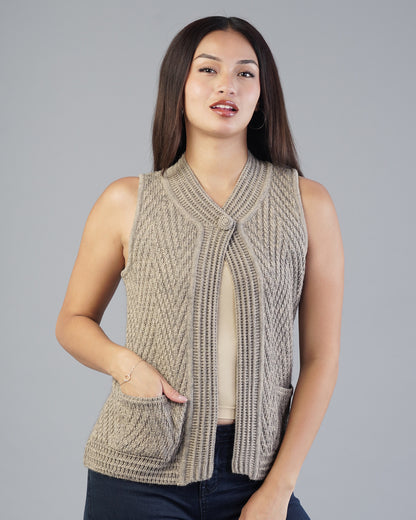 Vera V-Neck Knit Cardigan