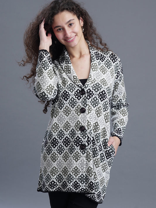  Inaaya Long Knit Cardigan