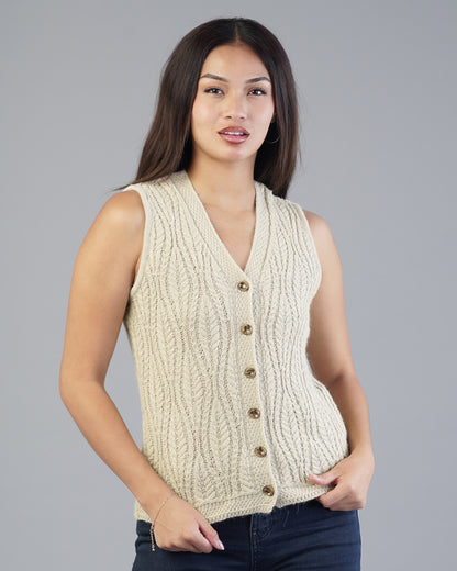 Lyra V-Neck Knit Cardigan