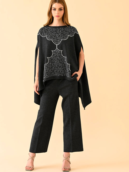 Midnight Luxe Jacquard Co-Ord