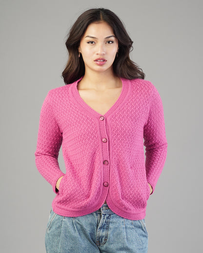 Mina V-Neck Knit Cardigan