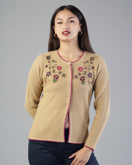 Rosa Embroidered Cardigan