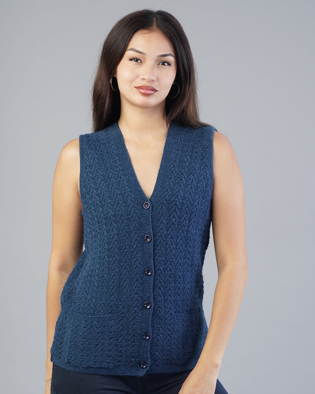 Alina V-Neck Knit Cardigan