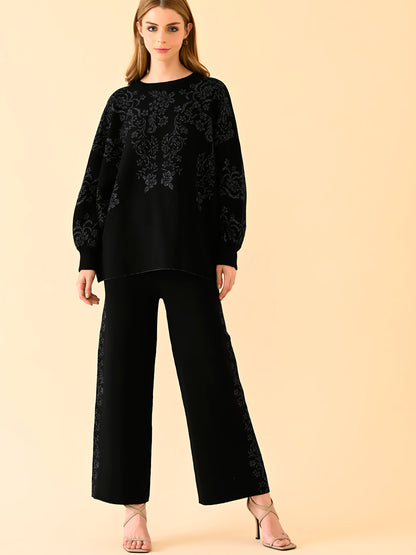 Onyx Dream Embroidered Co-Ord