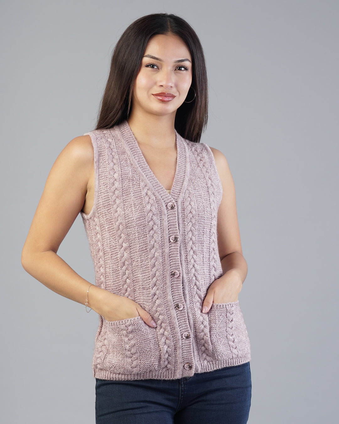 Sofia V-Neck Knit Cardigan